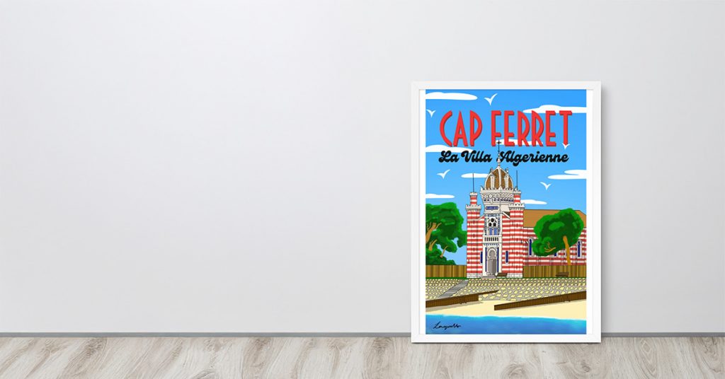 Tableau-villa-algerienne-cap-ferret-maquette