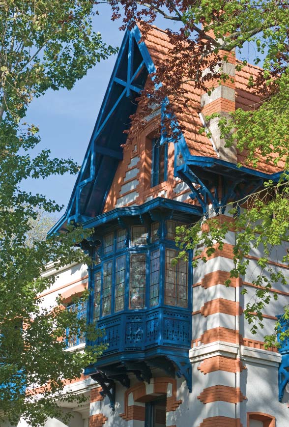 villa dans la ville d'hiver d'arcachon