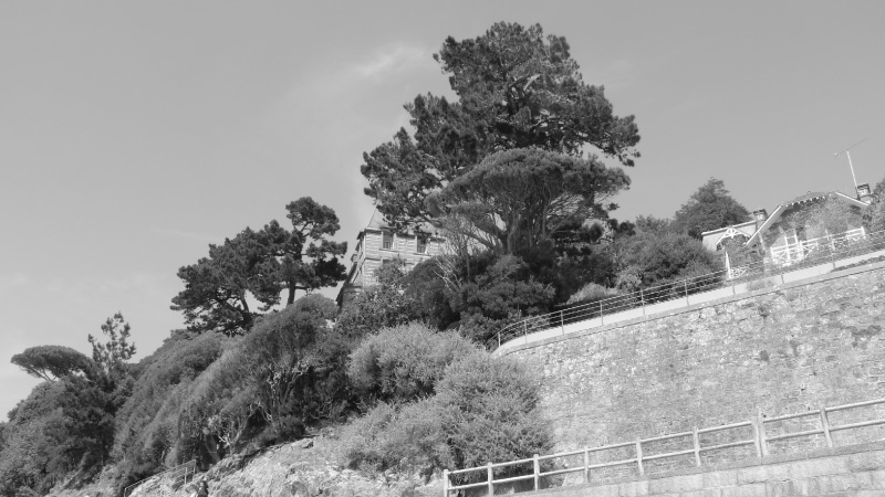 Dinard en noir et blanc