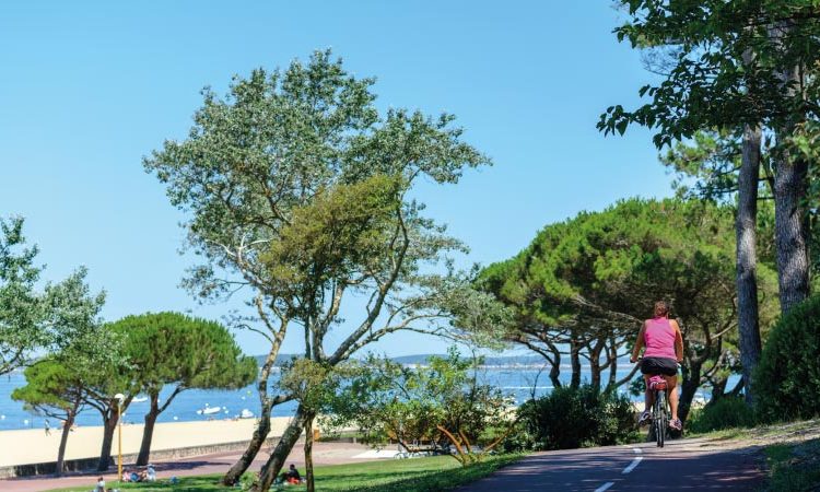 piste cyclable arcachon plage pereire