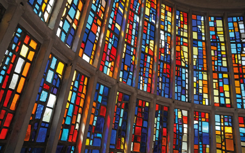 vitraux église notre dame des flots cap ferret
