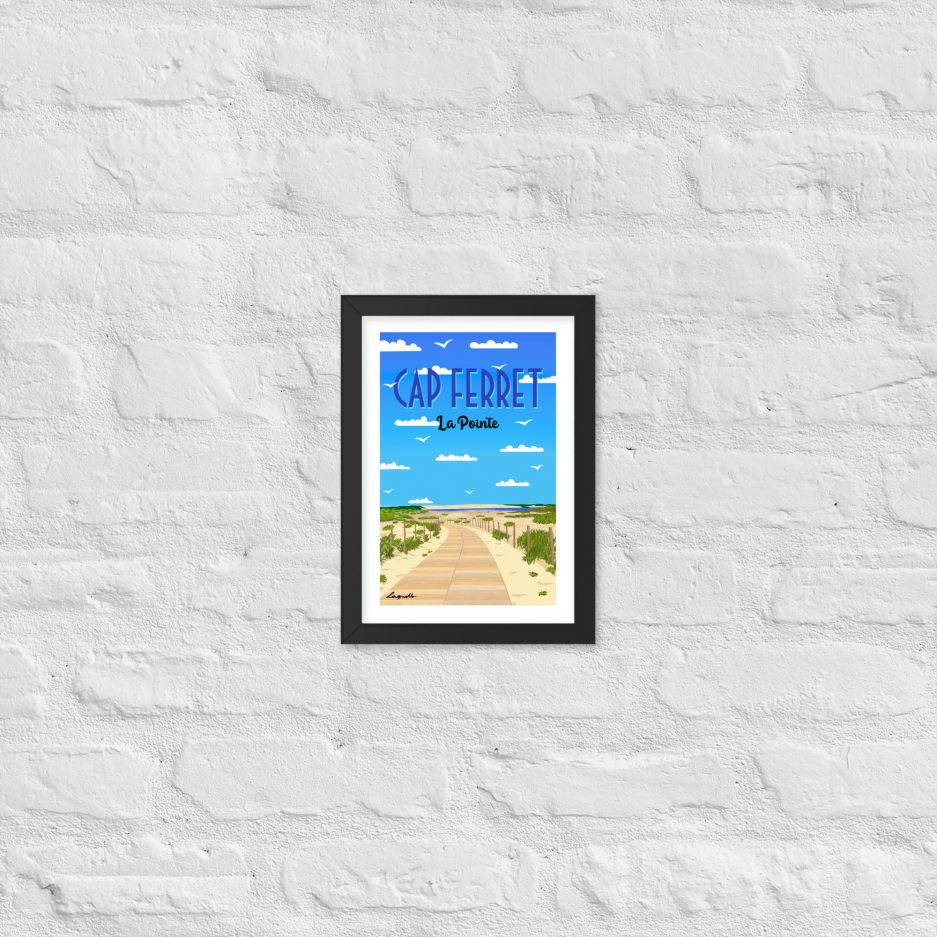 poster la pointe du cap ferret