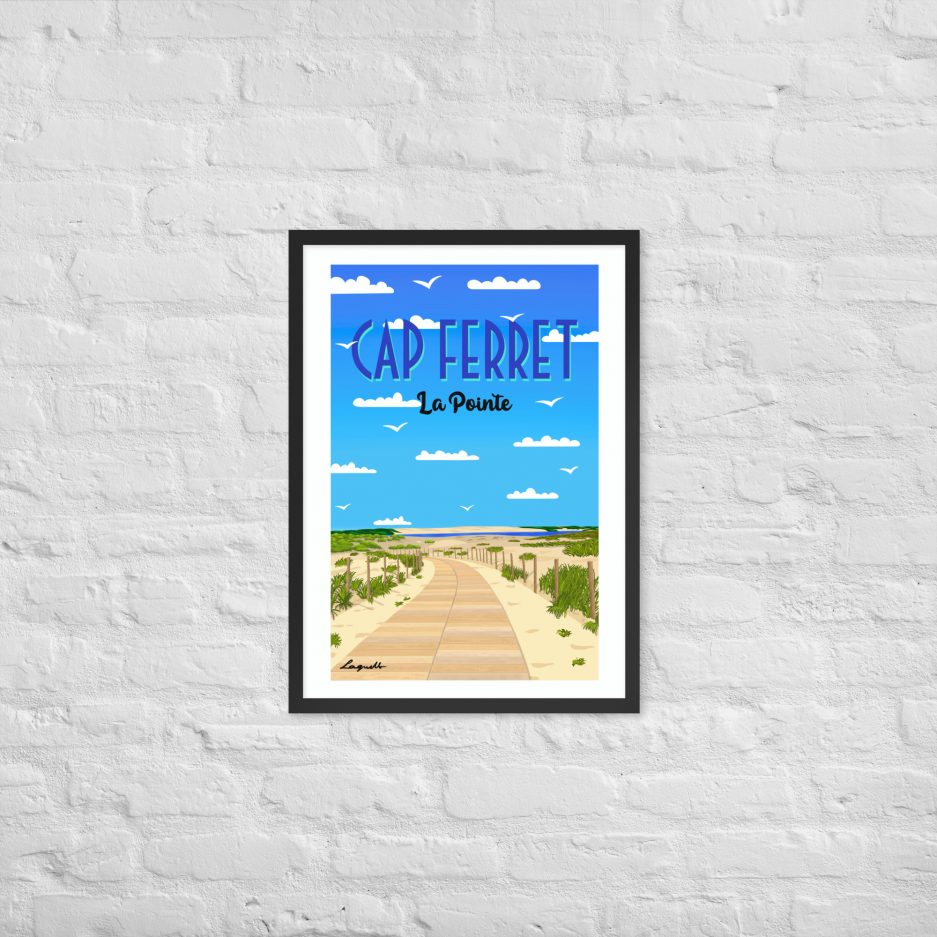 poster la pointe du cap ferret