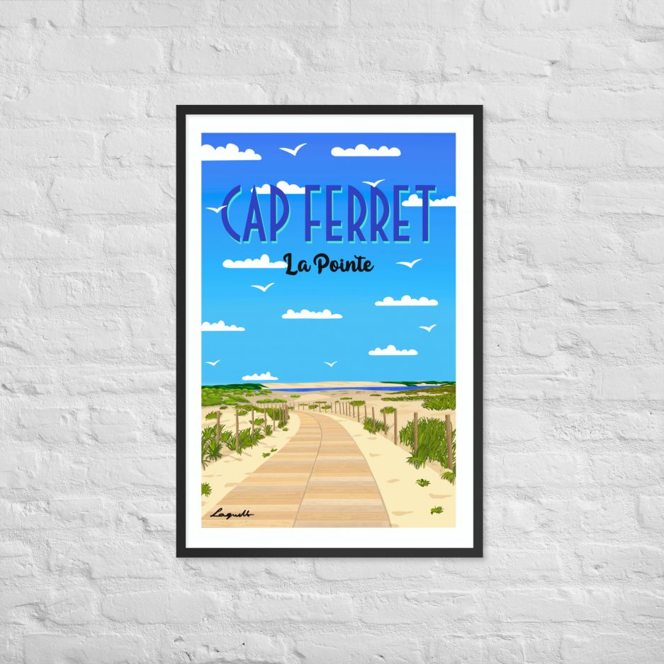 poster la pointe du cap ferret