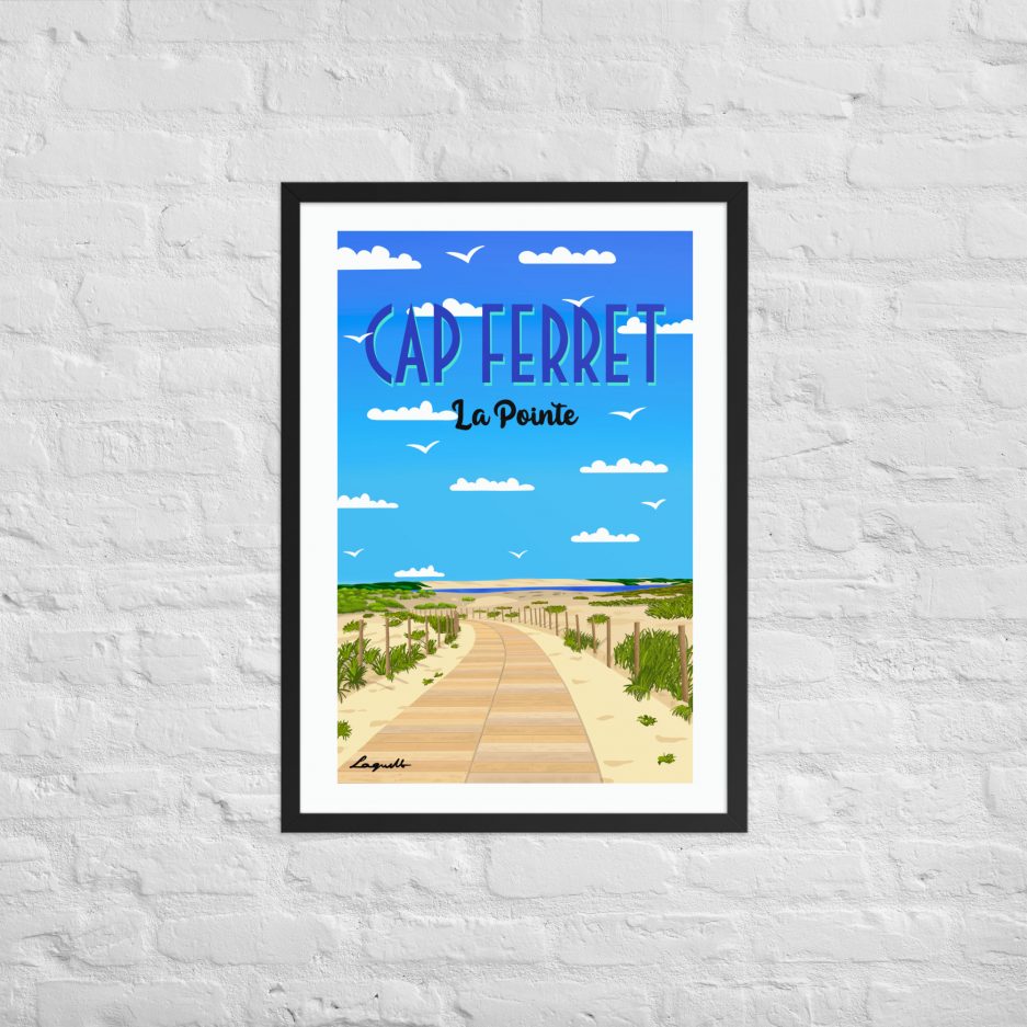 poster la pointe du cap ferret