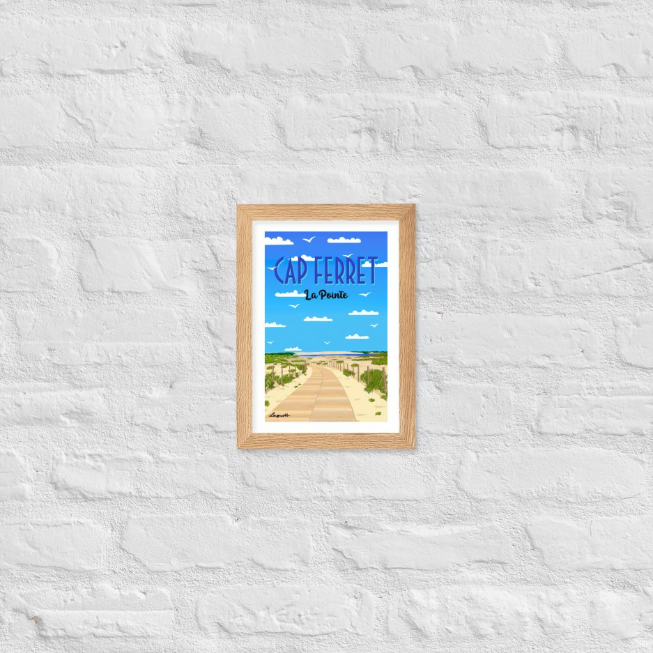 poster la pointe du cap ferret