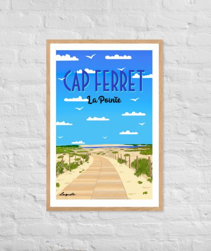 poster la pointe du cap ferret