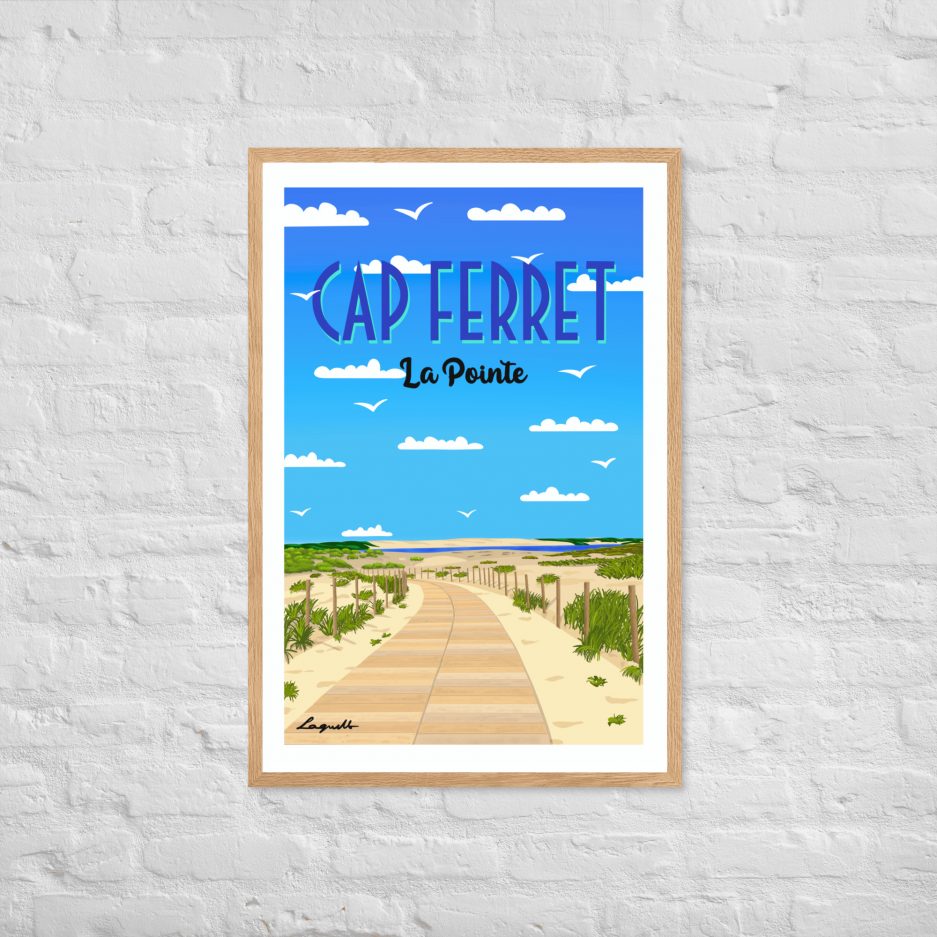 poster la pointe du cap ferret