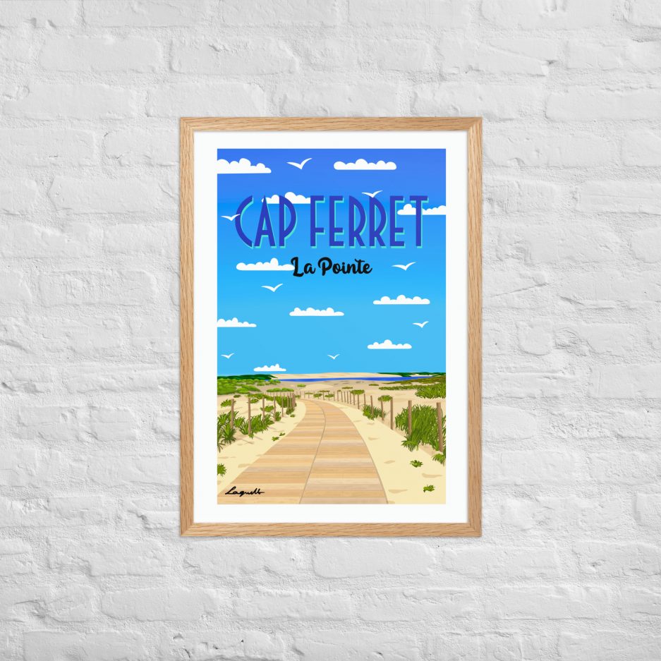 poster la pointe du cap ferret
