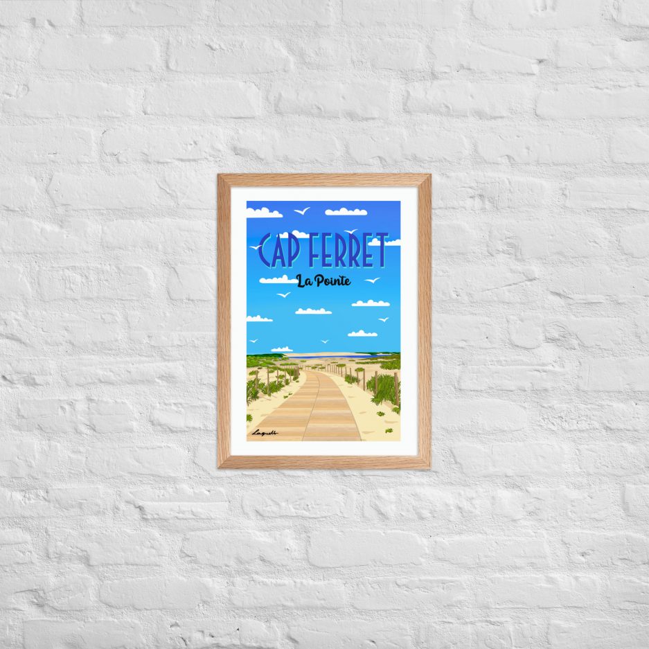poster la pointe du cap ferret
