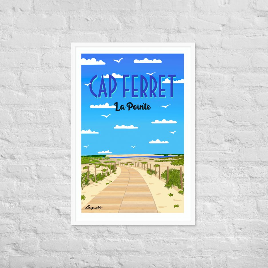 poster la pointe du cap ferret