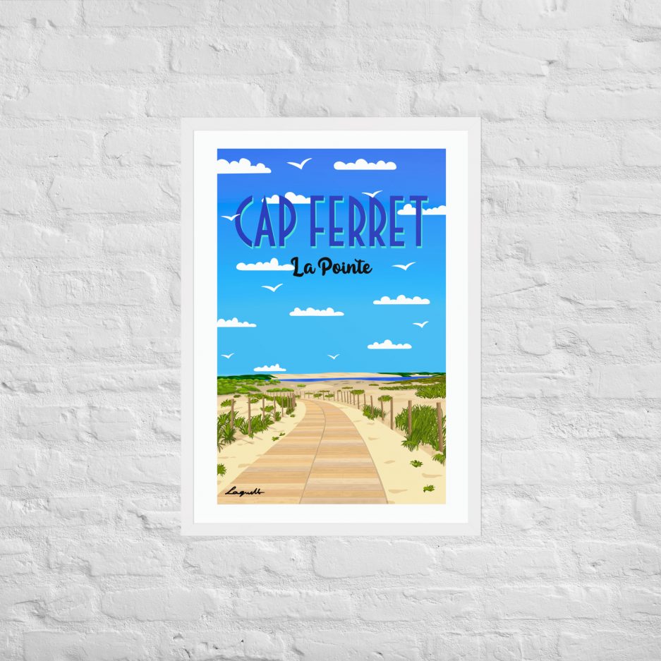 poster la pointe du cap ferret