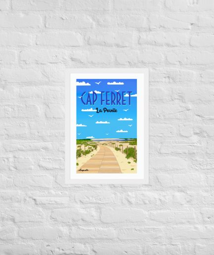 poster la pointe du cap ferret