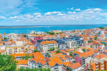 bannière ville d'hiver arcachon vu hauteur