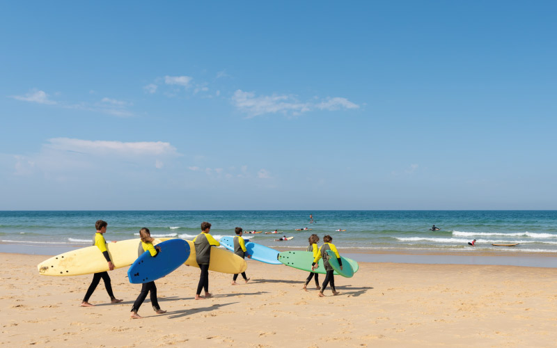 surf cap ferret plage