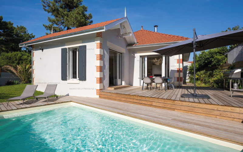 villa what else cap ferret piscine en premier plan